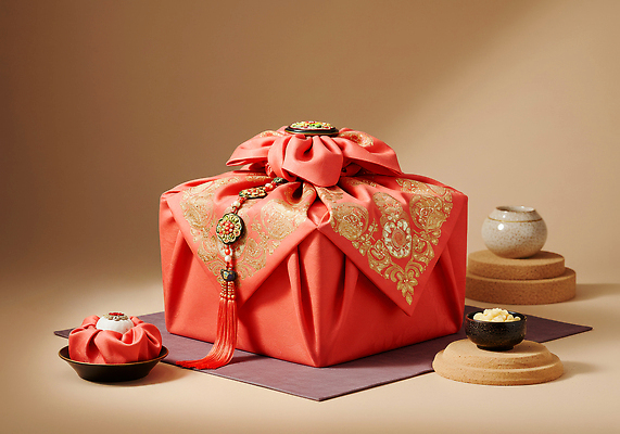 JPG 편집이미지 전통 디자인 기념일 문화 예술 상징 컬러 패턴 포장 한국 선물 장식 추석 고급 조화 편집실사 AI포토 AI콘텐츠 명절 아시아 컨셉 무늬 이벤트 CG 파일형식