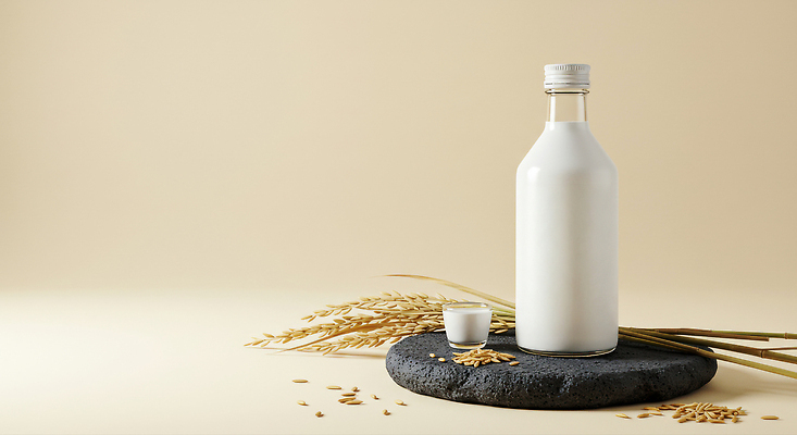 JPG 편집이미지 음료 음식 백그라운드 재료 자연 곡류 건강 우유 쌀 용기 분위기 고급 크림 질감 편집실사 AI포토 AI콘텐츠 그릇 컨셉 유제품 CG 생태계 파일형식