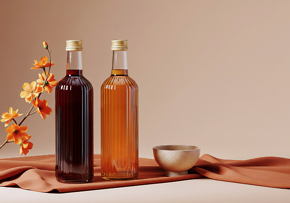 JPG 편집이미지 그릇 디자인 꽃 예술 컬러 탁자 장식 인테리어 갈색 배열 오브젝트 편집실사 AI포토 AI콘텐츠 식물 식기 가구 CG 파일형식