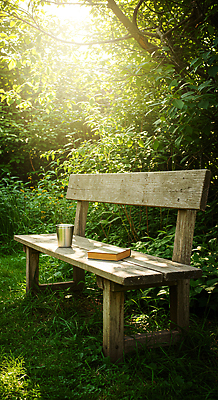 JPG 나무 식물 편집이미지 여유 벤치 자연 휴식 일상 책 컵 독서 햇빛 평화 녹음 숲 조용 편집실사 AI포토 AI콘텐츠 식기 감정 컨셉 의자 라이프 태양 기록 CG 생태계 파일형식