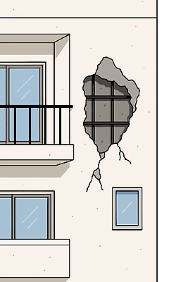디자인 외관 건축 일러스트 아파트 외벽 안전 건물 환경 페인트 손상 관찰 도시 틈 구출 균열 수리 확인 리모델링 국내일러스트 AI파일 건축물 벽 컨셉 모션 주택 도움 파일형식 벡터