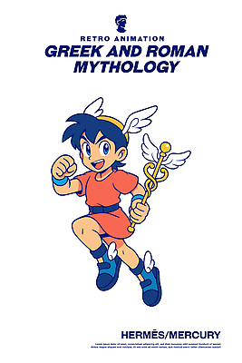 문화 컬러 날개 일러스트 지팡이 고대문명 창조 판타지 신 그림 신성 수익 그리스로마신화 로마신화 색감 생동감 헤르메스 일러캐릭터 AI파일 캐릭터 종교 상상 경제 신_종교 신화 파일형식 벡터