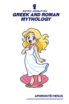 캐릭터 옷 여자 문화 예술 상징 일러스트 조개 고대문명 미소 매력적 신비 신화 그리스로마신화 로마신화 뷰티풀 색감 아프로디테 환상 일러캐릭터 AI파일 컨셉 어패류 표정 사람 신_종교 파일형식 벡터