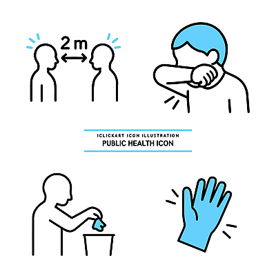 아이콘 장갑 건강 안전 위생 예방 감염 재채기 전염병 팔꿈치 사회적거리두기 2D아이콘 AI파일 잡화 캠페인 신체부위 질병 팔 파일형식 벡터