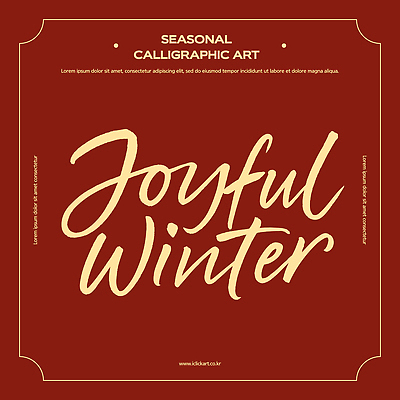 손글씨 디자인 계절 감정 문화 예술 백그라운드 겨울 일러스트 서예 따뜻함 장식 고요 기쁨 금색 표현 감각 조화 창작 국내일러스트 AI파일 한국전통 컬러 파일형식 벡터