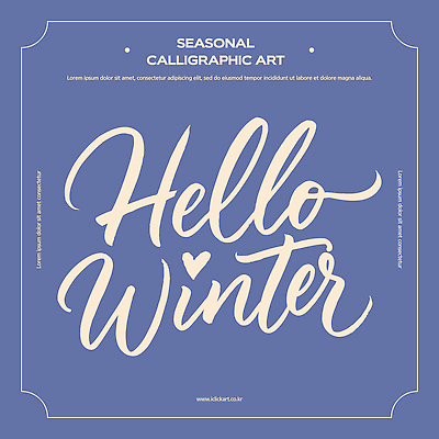 손글씨 디자인 계절 예술 겨울 일러스트 서예 따뜻함 파란색 인테리어 유행 매력적 표현 인사 분위기 조화 뷰티풀 국내일러스트 AI파일 한국전통 컬러 컨셉 예절 파일형식 벡터