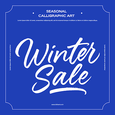 문자 디자인 포스터 컬러 백그라운드 겨울 일러스트 서예 이벤트 판매 세일 상점 고객 알림 모던 마케팅 주목 스타일 국내일러스트 AI파일 한국전통 계절 파일형식 벡터