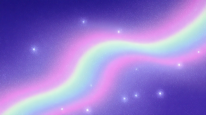 JPG 구름 별 컬러 일러스트 자연 풍경 빛 반짝임 우주 꿈 대기 관찰 신비 우주선 소원 신화 깊이 뷰티풀 환상 국내일러스트 AI일러스트 AI콘텐츠 자연요소 컨셉 모션 생태계 파일형식