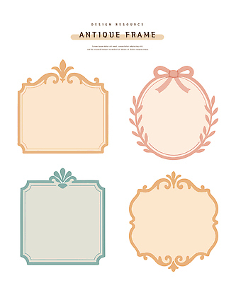 모양 디자인 예술 컬러 백그라운드 일러스트 프레임 그래픽 장식 앤티크 클래식 편안함 문서 자원 창의성 스타일 국내일러스트 AI파일 카드프레임 컨셉 감각 파일형식 벡터