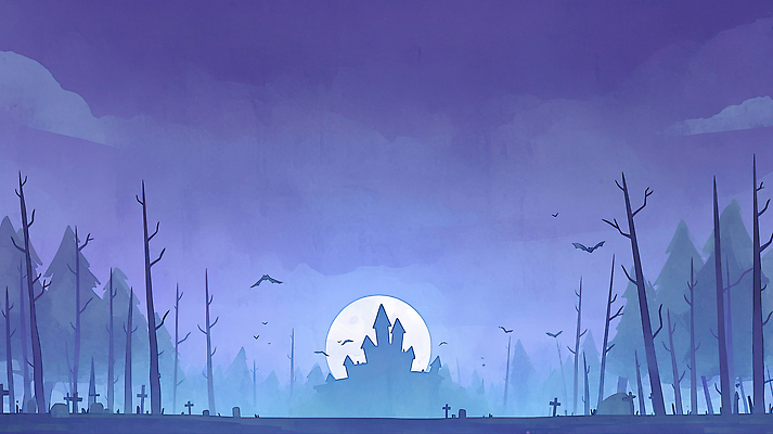 JPG 백그라운드 일러스트 자연 조류 그림자 풍경 어둠 고요 할로윈 나뭇가지 대기 무덤 성 밤 숲 신비 달빛 그림 공포 디지털아트 전경 국내일러스트 AI일러스트 AI콘텐츠 나무 동물 건축물 컨셉 견과류 달 생태계 파일형식 탑뷰