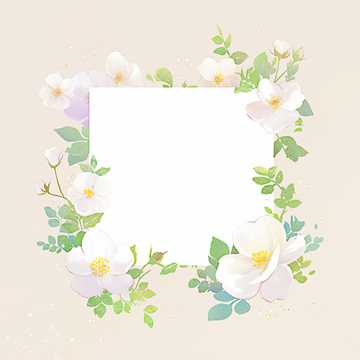 JPG 식물 디자인 꽃 컬러 꽃다발 백그라운드 잎 일러스트 자연 장식 인테리어 흰색 우아함 뷰티풀 창의성 국내일러스트 AI일러스트 AI콘텐츠 컨셉 생태계 파일형식