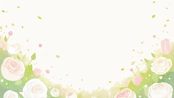 JPG 디자인 꽃잎 꽃 분홍색 컬러 배경화면 백그라운드 일러스트 자연 장식 장미 고요 흰색 우아함 편안함 그림 이미지 조화 뷰티풀 스타일 국내일러스트 AI일러스트 AI콘텐츠 식물 컨셉 감각 생태계 파일형식