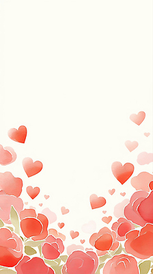 JPG 디자인 커플 꽃 감정 분홍색 백그라운드 일러스트 사랑 풍경 장미 귀여움 로맨틱 하트 표현 분위기 감성 꾸미기 뷰티풀 색채 국내일러스트 AI일러스트 AI콘텐츠 모양 식물 컬러 컨셉 관계 파일형식