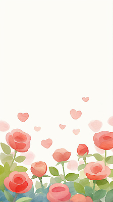 JPG 디자인 계절 꽃 예술 백그라운드 일러스트 자연 사랑 장식 장미 로맨틱 하트 분위기 부드러움 화사함 감성 뷰티풀 색감 세련 국내일러스트 AI일러스트 AI콘텐츠 모양 식물 감정 컨셉 감각 생태계 파일형식