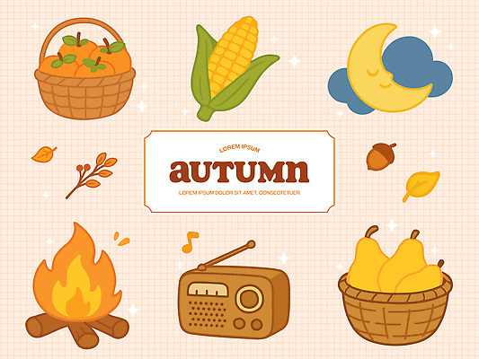구름 전통 과일 일러스트 가족 모션 자연 따뜻함 옥수수 풍경 야외 바구니 축제 수확 달 가을 마음 모닥불 라디오 성운 국내일러스트 AI파일 자연요소 계절 농업 관계 불 곡류 전자제품 우주 생태계 파일형식 벡터