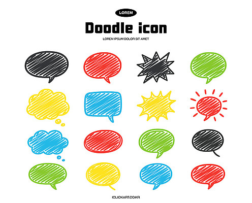 모양 캐릭터 디자인 컬러 말풍선 일러스트 도안 색연필 그래픽 표현 스케치 의사소통 창의성 국내일러스트 AI파일 학용품 미술 파일형식 벡터