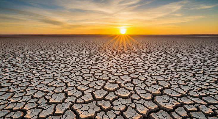 JPG 편집이미지 지구 자연 하늘 풍경 태양 일출 새벽 균열 지평선 가뭄 뷰티풀 평야 이미지편집 AI컴퓨터그래픽 AI콘텐츠 자연요소 모션 날씨 노을 생태계 파일형식