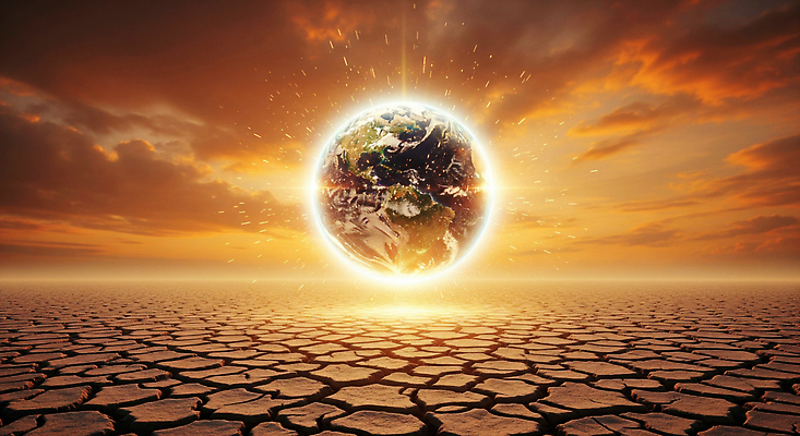 JPG 구름 편집이미지 지구 자연 하늘 생명 사람 빛 태양 평화 우주 환경 황혼 가뭄 기후변화 이미지편집 AI컴퓨터그래픽 AI콘텐츠 자연요소 컨셉 날씨 일몰 변화 생태계 파일형식