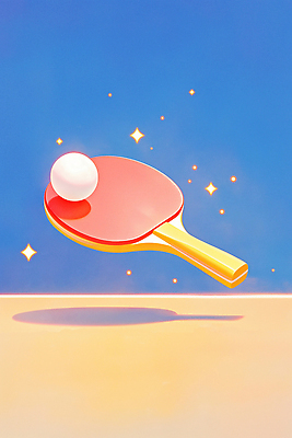 JPG 예술 스포츠 포즈 백그라운드 일러스트 공 모션 기술 취미 반짝임 운동 환경 경쟁 게임 탁구채 탁구 집중 즐거움 액션 창의력 국내일러스트 AI일러스트 AI콘텐츠 감정 컨셉 놀이 건강 구기 라켓 탁구용품 파일형식