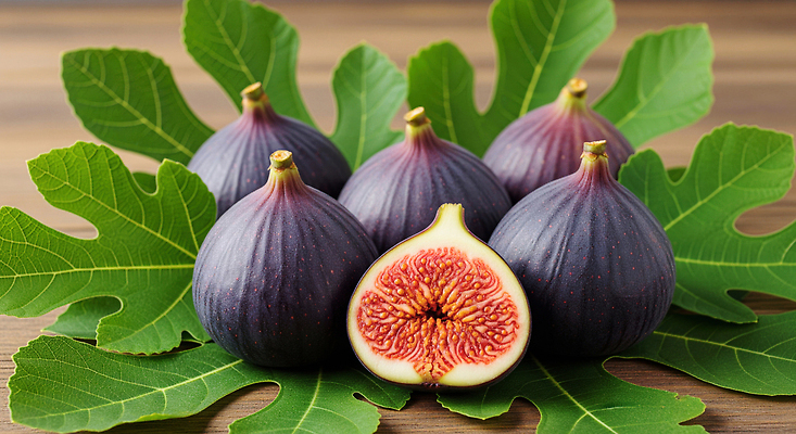 JPG 식물 편집이미지 잎 과일 자연 탁자 디저트 건강 요리 여름 농장 신선 맛 비타민 무화과 제철 편집실사 AI포토 AI콘텐츠 계절 음식 가구 컨셉 농업 CG 생태계 영양소 파일형식