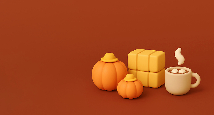 JPG 편집이미지 디자인 커피 음료 음식 호박 따뜻함 상자 노란색 주황색 가을 분위기 편안함 마시멜로우 테마 디지털아트 편집3D AI컴퓨터그래픽 AI콘텐츠 계절 컬러 컨셉 채소 디저트 3D 감각 파일형식