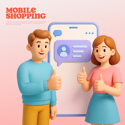 PSD 편집이미지 기술 스마트폰 쇼핑 소비 즐거움 모던 온라인쇼핑 모바일쇼핑 소통 긍정적 편집3D 감정 컨셉 핸드폰 스마트기기 3D 온라인 파일형식