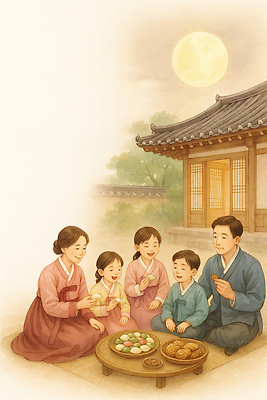 JPG 전통 문화 일러스트 가족 자연 디저트 한국 웃음 과자 평화 추석 화목 모임 달 저녁 한복 달빛 즐거움 송편 주말 국내일러스트 AI일러스트 AI콘텐츠 자연요소 한국전통 명절 감정 아시아 음식 컨셉 관계 떡 표정 야간 전통의상 생태계 파일형식