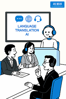 문자 일러스트 비즈니스 회의 협력 아이디어 기술 대화 글로벌 사무실 정보 전문직 회의실 서비스 의견 소통 혁명 참여 번역 AI_인공지능 국내일러스트 AI파일 직업 컨셉 말하기 파일형식 벡터