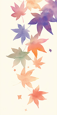 JPG 계절 감정 여유 예술 컬러 단풍 잎 일러스트 자연 바람 수채화 형상 풍경 가을 관찰 변화 떨어짐 뷰티풀 국내일러스트 AI일러스트 AI콘텐츠 자연요소 식물 컨셉 모션 날씨 생태계 파일형식