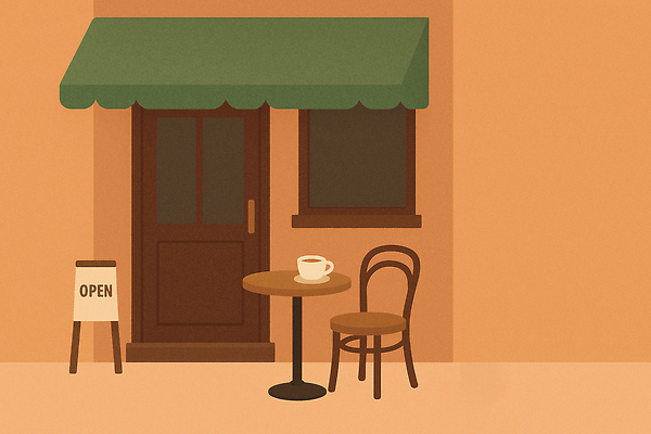 JPG 디자인 커피 벽 의자 일러스트 탁자 휴식 출입구 초록색 디지털 공간 카페 발코니 오픈 편안함 작음 모던 오후 차양 국내일러스트 AI일러스트 AI콘텐츠 음료 컬러 가구 컨셉 상점 감각 크기 파일형식
