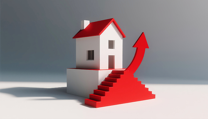 JPG 모델 편집이미지 디자인 건축 화살표 부동산 주택 그래픽 모형 계단 성장 발전 시장 프레젠테이션 투자 상승 이미지편집 AI컴퓨터그래픽 AI콘텐츠 컨셉 비즈니스 건물 재산 파일형식