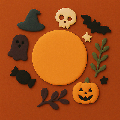 JPG 편집이미지 컬러 호박 디저트 해골 장식 귀여움 초콜릿 할로윈 마법사 유령 박쥐 고무 테마 편집실사 AI컴퓨터그래픽 AI콘텐츠 음식 컨셉 채소 포유류 뼈 CG 파일형식