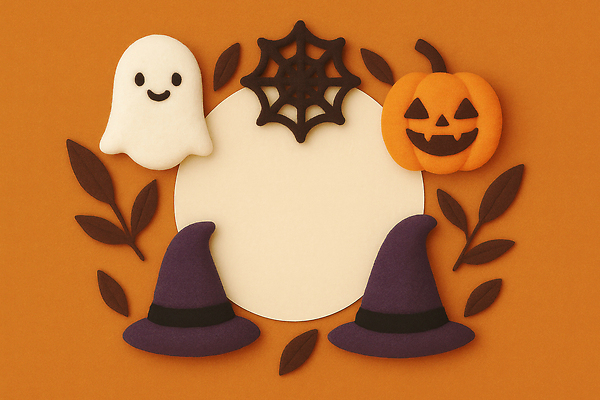 JPG 편집이미지 전통 백그라운드 호박 장식 파티 축제 할로윈 유령 거미줄 마녀모자 색채 생동감 멀티페르소나 아기자기 편집실사 AI컴퓨터그래픽 AI콘텐츠 모자_잡화 컨셉 채소 이벤트 CG 신조어 파일형식