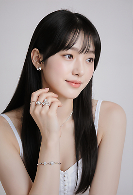 JPG 모델 편집이미지 헤어스타일 여자 패션 얼굴 포즈 장신구 조명 미소 여름 유행 카메라 우아함 보석 뷰티풀 의료성형뷰티 편집실사 AI인물포토 AI콘텐츠 계절 컨셉 표정 사람 신체부위 전자제품 광석 CG 파일형식 AI포토