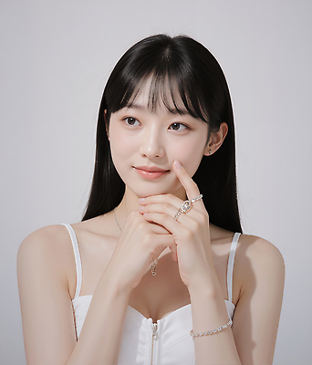 JPG 모델 편집이미지 드레스 여자 패션 포즈 손가락 조명 표정 카메라 매력적 우아함 보석 뷰티풀 의료성형뷰티 스타일 편집실사 AI인물포토 AI콘텐츠 손 옷 컨셉 사람 전자제품 광석 CG 파일형식 AI포토