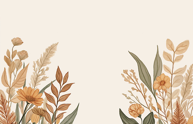 JPG 식물 디자인 계절 꽃 감정 예술 컬러 백그라운드 일러스트 자연 생명 장식 평화 고요 공간 그림 조화 베이지색 뷰티풀 창의성 국내일러스트 AI일러스트 AI콘텐츠 컨셉 생태계 파일형식