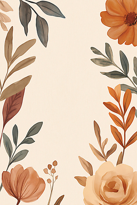 JPG 디자인 꽃 컬러 백그라운드 잎 일러스트 자연 밝음 장식 가을 신선 부드러움 화사함 뷰티풀 국내일러스트 AI일러스트 AI콘텐츠 식물 계절 컨셉 감각 생태계 파일형식