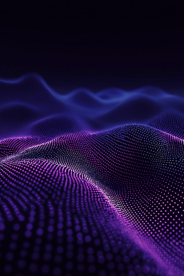 JPG 모양 편집이미지 디자인 파도 백그라운드 패턴 모션 추상 조명 풍경 그래픽 디지털 보라색 흐름 신비 이미지편집 AI컴퓨터그래픽 AI콘텐츠 바다 컬러 컨셉 무늬 파일형식