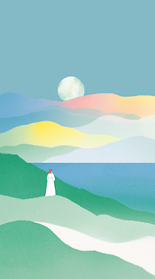 JPG 예술 바다 컬러 일러스트 자연 하늘 사람 풍경 평화 일출 일몰 관찰 분위기 언덕 모던 감성 파스텔 뷰티풀 전경 차분 국내일러스트 AI일러스트 AI콘텐츠 컨셉 모션 학용품 노을 생태계 파일형식 탑뷰