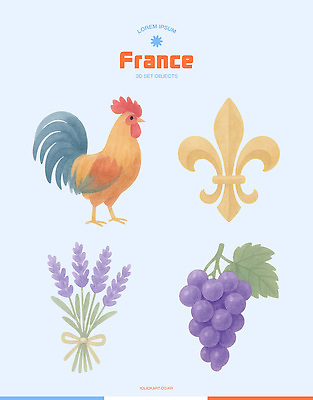 PSD 전통 디자인 꽃 문화 예술 컬러 백그라운드 채소 일러스트 자연 포도 풍경 그래픽 농장 프랑스 수확 신선 닭 라벤더 국내일러스트 식물 유럽 농업 과일 조류 허브 생태계 파일형식