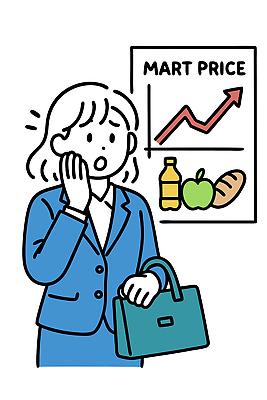 여자 음료 음식 빵 가방 과일 일러스트 비즈니스 통계 경제 쇼핑 찡그림 상품 가격 불안 고객 상승 가격표 마트 생활비 설문조사 국내일러스트 AI파일 잡화 감정 컨셉 표정 사람 상점 파일형식 벡터