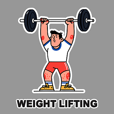 남자 포즈 일러스트 근육 건강 운동복 세트 운동 헬스 힘 무게 역기 목표 몸무게 집중 연습 역도 리프팅 스쿼트 반복 국내일러스트 AI파일 옷 스포츠 컨셉 사람 파일형식 벡터 운동자세