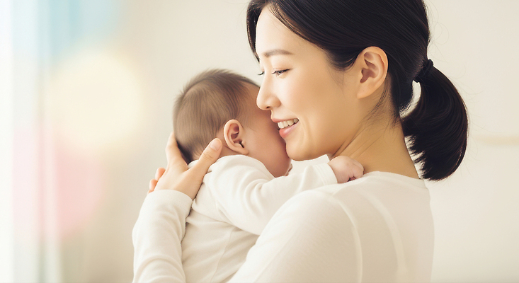 JPG 편집이미지 행복 가족 포옹 엄마 따뜻함 사랑 웃음 방 아기 부드러움 모유 수유 순간 의료성형뷰티 편집실사 AI인물포토 AI콘텐츠 감정 관계 안기 표정 사람 감각 CG 파일형식 AI포토