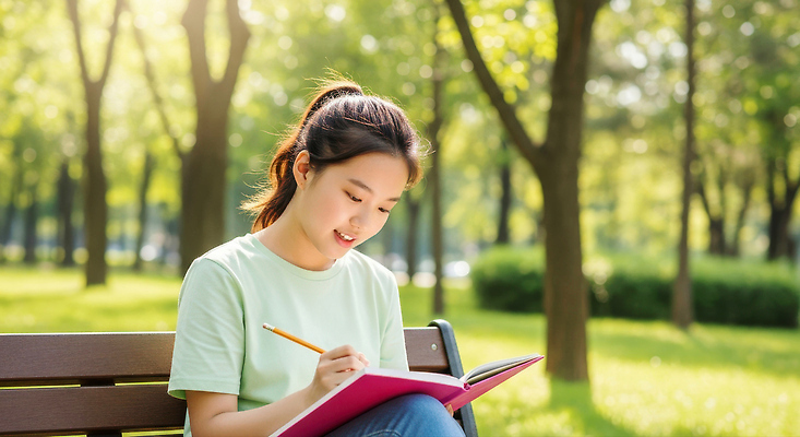 JPG 편집이미지 공원 여유 벤치 자연 책 학습 햇빛 평화 메모지 집중 창의력 의료성형뷰티 편집실사 AI인물포토 AI콘텐츠 공공시설 교육 감정 컨셉 의자 태양 사무용품 CG 생태계 파일형식 AI포토