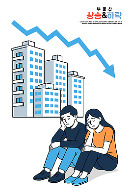 감정 백그라운드 일러스트 부동산 그래프 미래 사람 건물 생활 경제 도시 사회 시장 하락 불안 고민 그림 투자 세대 국내일러스트 AI파일 건축물 컨셉 비즈니스 재산 공동체 파일형식 벡터