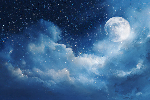 JPG 구름 편집이미지 별 자연 밤하늘 하늘 풍경 빛 평화 우주 보름달 캘리포니아 뷰티풀 여름밤 이미지편집 AI컴퓨터그래픽 AI콘텐츠 자연요소 컨셉 여름 미국 달 야간 생태계 파일형식