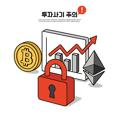 일러스트 통계 그래프 자물쇠 안전 금융 유행 거래 변화 시장 재산 가격 분석 보안 투자 상승 수익 수익성 가상화폐 이더리움 국내일러스트 스테이블코인 AI파일 컨셉 돈 비즈니스 경제 파일형식 벡터