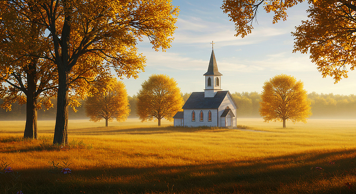 JPG 나무 편집이미지 여행 단풍 자연 하늘 아침 풍경 초원 소풍 교회 평화 일출 고요 가을 편집실사 AI컴퓨터그래픽 AI콘텐츠 주간 식물 계절 컨셉 잎 종교건축 건물 야외활동 노을 CG 생태계 파일형식