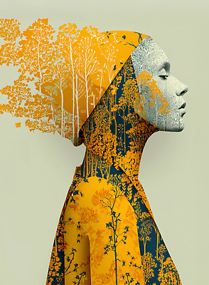 JPG 모양 나무 편집이미지 디자인 꽃 감정 예술 자연 사람 표현 감각 개성 조화 조형 뷰티풀 색감 창의성 이미지편집 AI컴퓨터그래픽 AI콘텐츠 식물 생태계 파일형식