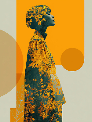 JPG 모양 나무 편집이미지 디자인 여자 감정 예술 컬러 백그라운드 자연 사람 표현 신비 모던 조화 창의성 스타일 이미지편집 AI컴퓨터그래픽 AI콘텐츠 식물 컨셉 생태계 파일형식